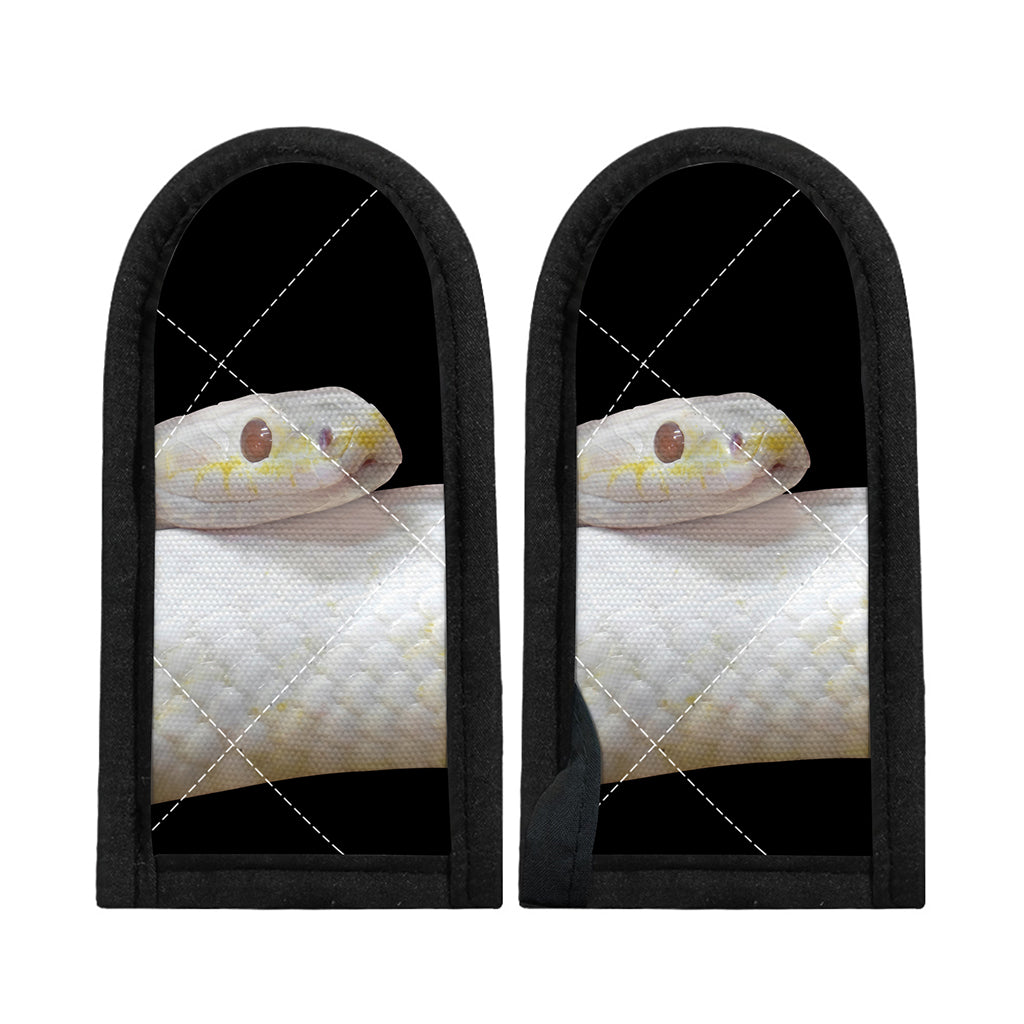 Albino Snake Print Skillet Handle Cover