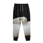Albino Snake Print Sweatpants