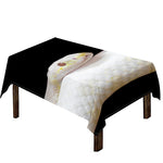 Albino Snake Print Tablecloth