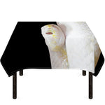 Albino Snake Print Tablecloth