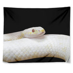 Albino Snake Print Tapestry