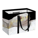 Albino Snake Print Utility Tote Bag