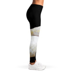 Albino Snake Print Women's Leggings