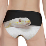 Albino Snake Print Women's Panties