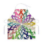 All Cancer Awareness Mandala Print Adjustable Apron