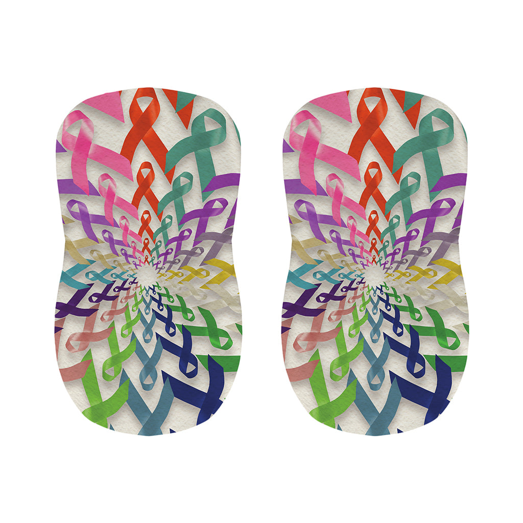 All Cancer Awareness Mandala Print Bar Stool Covers