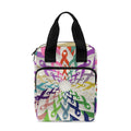 All Cancer Awareness Mandala Print Bible Tote Bag