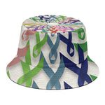 All Cancer Awareness Mandala Print Bucket Hat