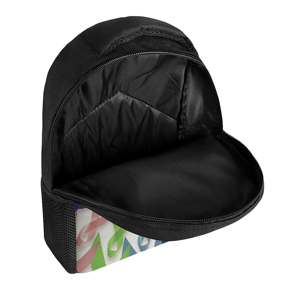 All Cancer Awareness Mandala Print Casual Backpack