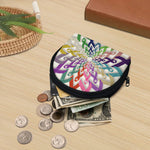 All Cancer Awareness Mandala Print Coin Purse