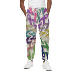 All Cancer Awareness Mandala Print Cotton Pants