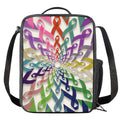 All Cancer Awareness Mandala Print Crossbody Lunch Bag
