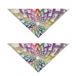 All Cancer Awareness Mandala Print Dog Bandana