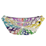 All Cancer Awareness Mandala Print Fanny Pack