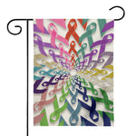 All Cancer Awareness Mandala Print House Flag