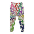 All Cancer Awareness Mandala Print Jogger Pants