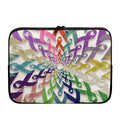 All Cancer Awareness Mandala Print Laptop Sleeve