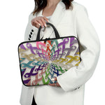 All Cancer Awareness Mandala Print Laptop Sleeve With Handle