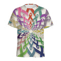 All Cancer Awareness Mandala Print Men's Athletic T-Shirt
