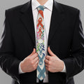 All Cancer Awareness Mandala Print Necktie