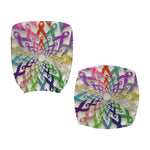 All Cancer Awareness Mandala Print Office Chair Cover