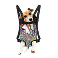 All Cancer Awareness Mandala Print Pet Carrier Backpack