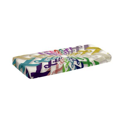 All Cancer Awareness Mandala Print Piano Keyboard Cover