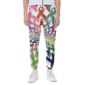 All Cancer Awareness Mandala Print Joggers