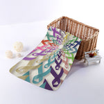 All Cancer Awareness Mandala Print Towel