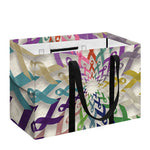 All Cancer Awareness Mandala Print Utility Tote Bag