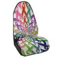 All Cancer Awareness Mandala Print Waterproof Car Seat Cover