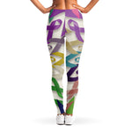 All Cancer Awareness Mandala Print Women's Leggings