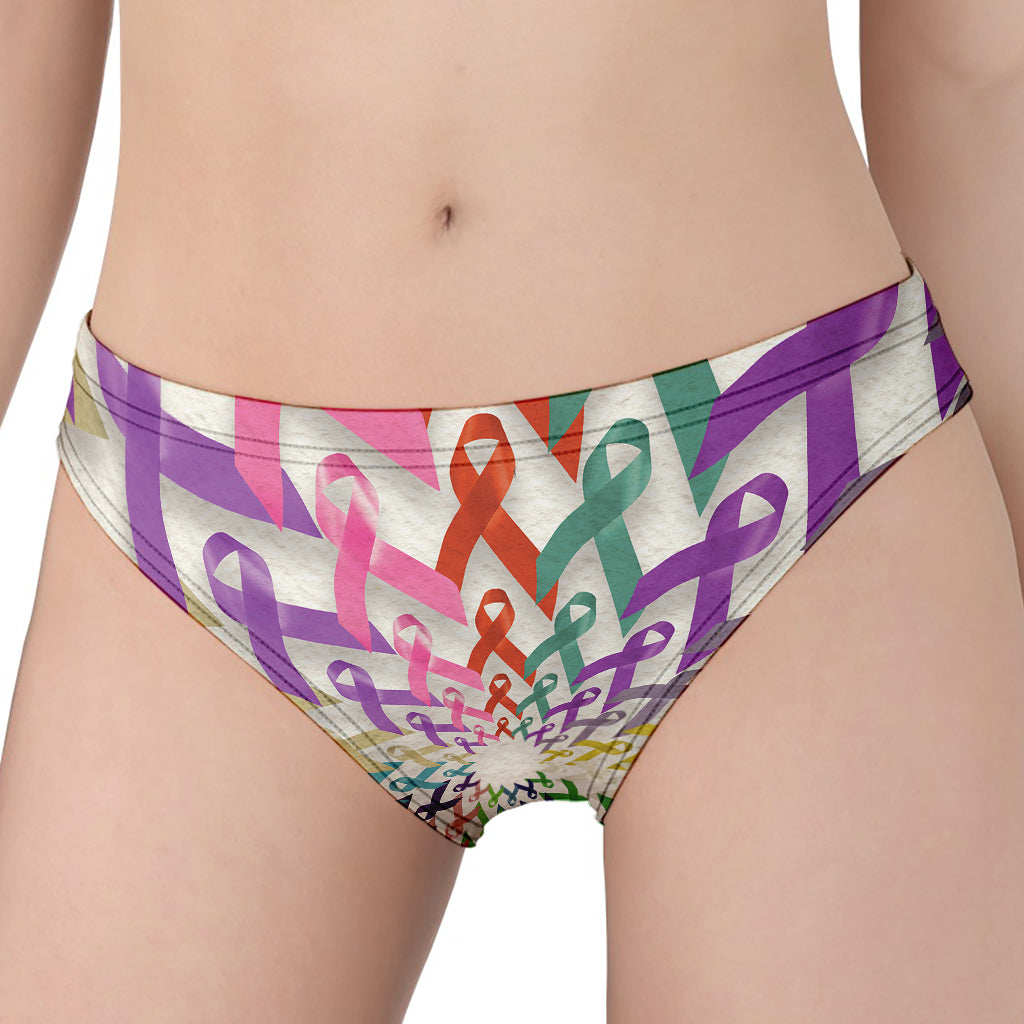 All Cancer Awareness Mandala Print Women's Panties