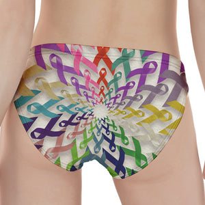 All Cancer Awareness Mandala Print Women's Panties