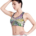 All Cancer Awareness Mandala Print Women's Sports Bra