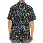 All Cancer Awareness Pattern Print Aloha Shirt