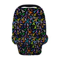 All Cancer Awareness Pattern Print Baby Seat Cover