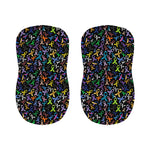 All Cancer Awareness Pattern Print Bar Stool Covers