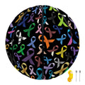 All Cancer Awareness Pattern Print Basketball