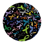 All Cancer Awareness Pattern Print Basketball