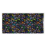 All Cancer Awareness Pattern Print Beach Towel