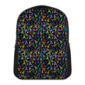 All Cancer Awareness Pattern Print Casual Backpack