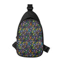 All Cancer Awareness Pattern Print Sling Bag