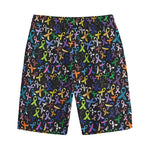 All Cancer Awareness Pattern Print Cotton Shorts