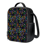 All Cancer Awareness Pattern Print Crossbody Lunch Bag