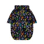 All Cancer Awareness Pattern Print Dog Zip Up Hoodie