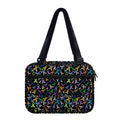 All Cancer Awareness Pattern Print Double Strap Bible Bag
