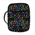 All Cancer Awareness Pattern Print Front Pocket Bible Bag