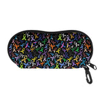 All Cancer Awareness Pattern Print Glasses Case