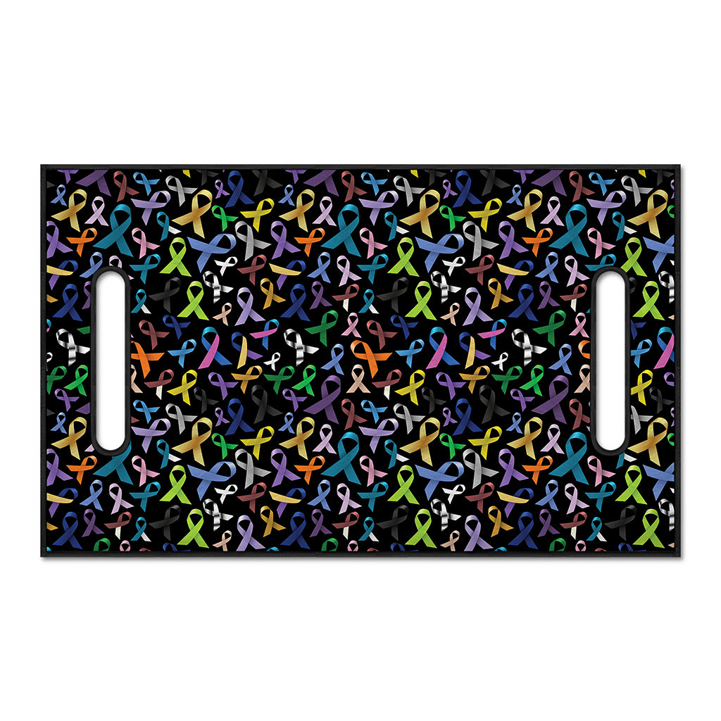 All Cancer Awareness Pattern Print Golf Cart Seat Cover